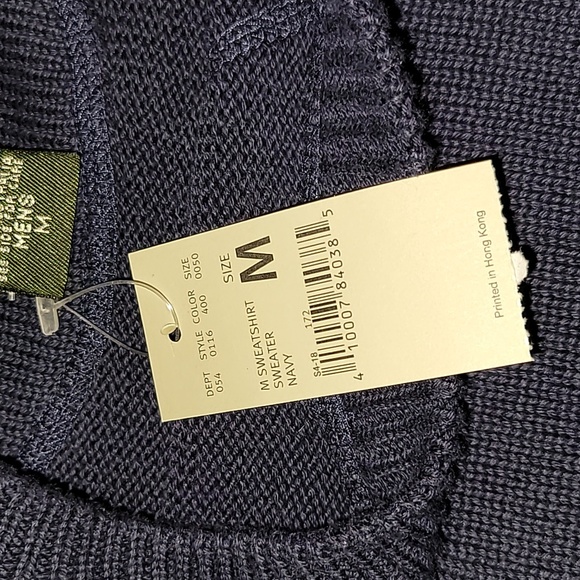 DEADSTOCK. Vintage. Eddie Bauer. Knitted sweater. Men's size Medium - Picture 3 of 16